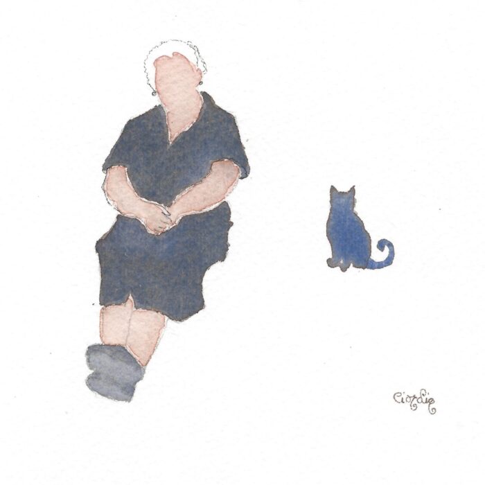 Conversando con el gato / Katuagaz hitz egiten / Talking to the cat