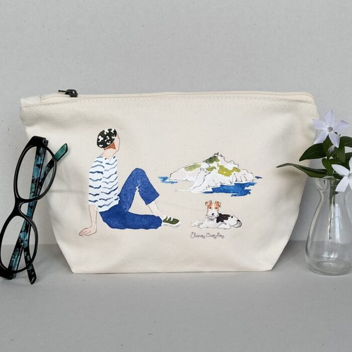 Bolso de mano Frente a Gaztelugatxe