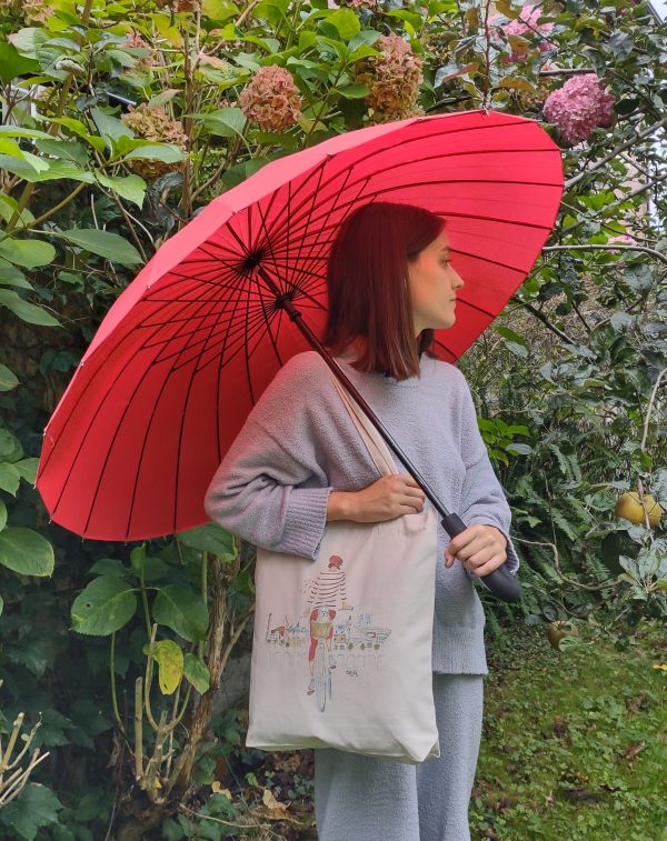Bolsa tote bag En bici por Bilbao - Imagen 6
