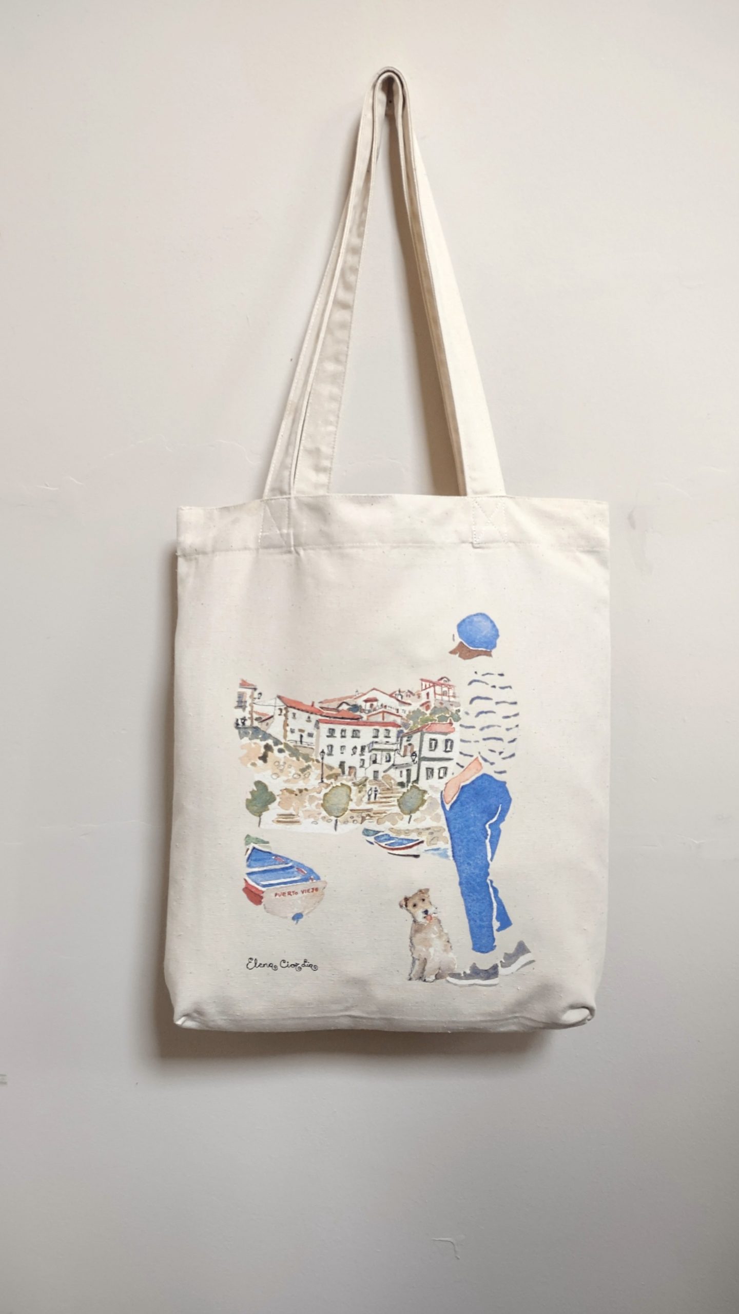 Bolsa tote bag Puerto Viejo Algorta - Imagen 3