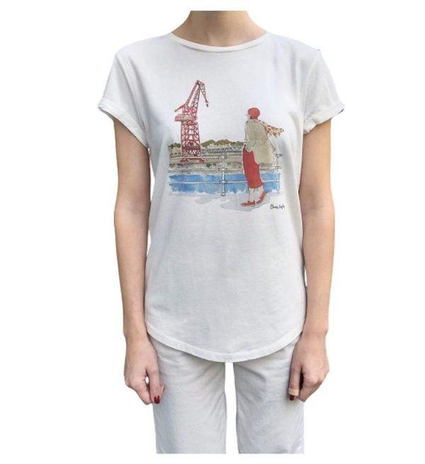 Camiseta de mujer Grúa Carola Bilbao