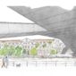 Copia de Universidad de Deusto y pasarela Pedro Arrupe. Deustuko Unibertsitatea eta Pedro Arruperen pasabidea. University of Deusto and Pedro Arrupe bridge. 21 x 20 Imagen 17 x 24