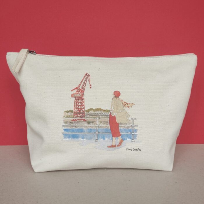 Bolso de mano Grúa Carola Bilbao Natural