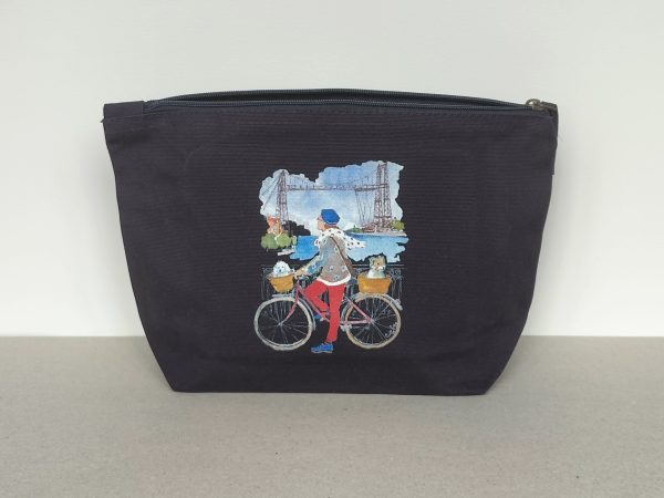Bolso de mano Puente Colgante Azul - Imagen 3
