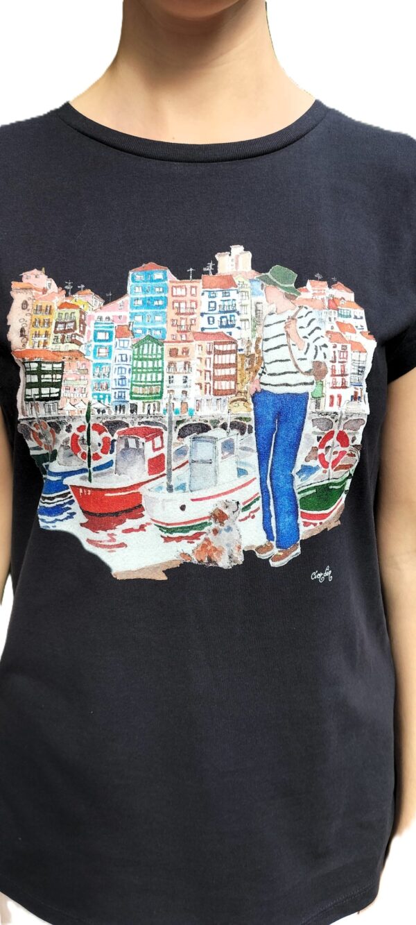 CAMISETA BERMEO AZUL ELENA CIORDIA2 CAMISETA BERMEO AZUL ELENA CIORDIA2