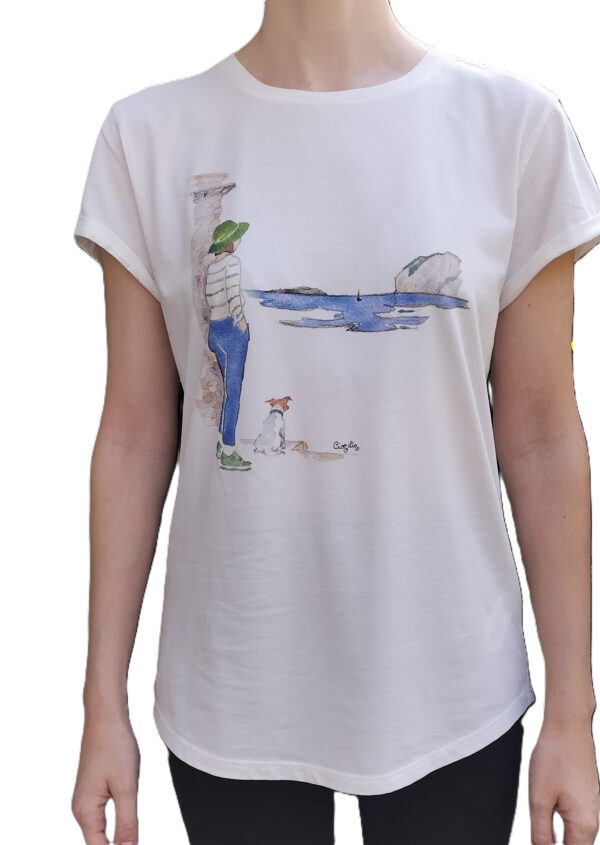 CAMISETA EL MAR DESDE BERMEO ELENA CIORDIA1 CAMISETA EL MAR DESDE BERMEO ELENA CIORDIA1