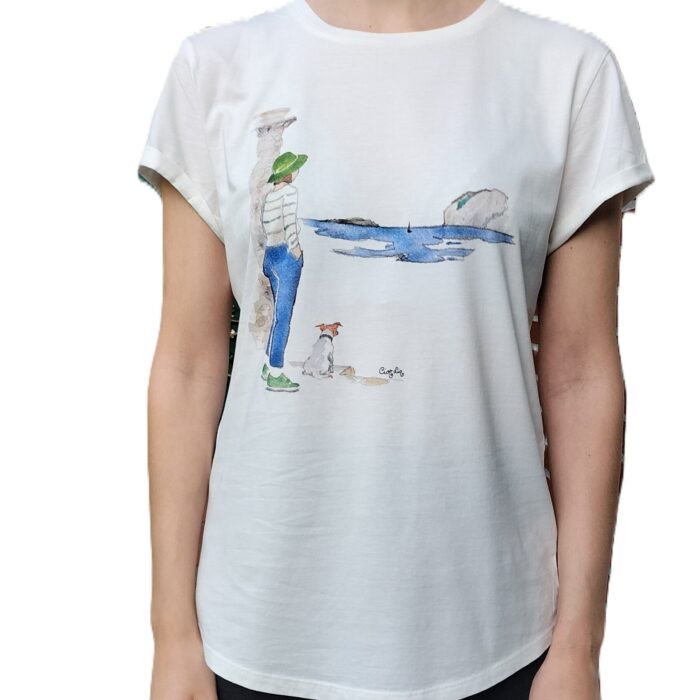 Camiseta El mar desde Bermeo
