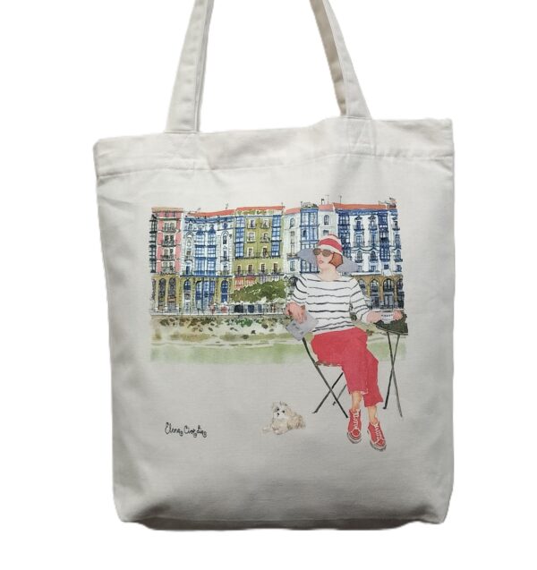 Bolsa tote bag Café en Marzana Bilbao