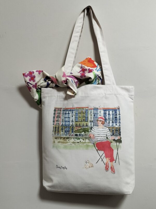 Bolsa tote bag Café en Marzana Bilbao - Imagen 6