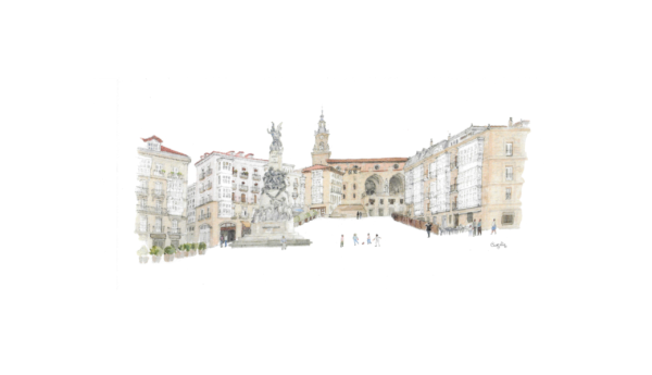 VIRGEN BLANCA ANDRA ZURIA VITORIA GASTEIZ ELENA CIORDIA