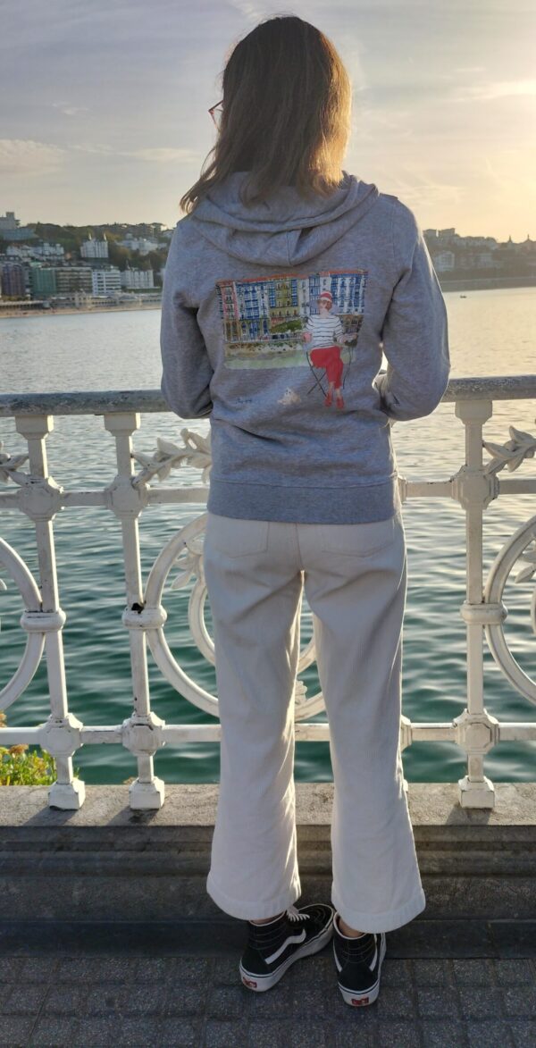 SUDADERA ELENA CIORDIA CAFE MARZANA GRIS 3 SUDADERA ELENA CIORDIA CAFE MARZANA GRIS 3