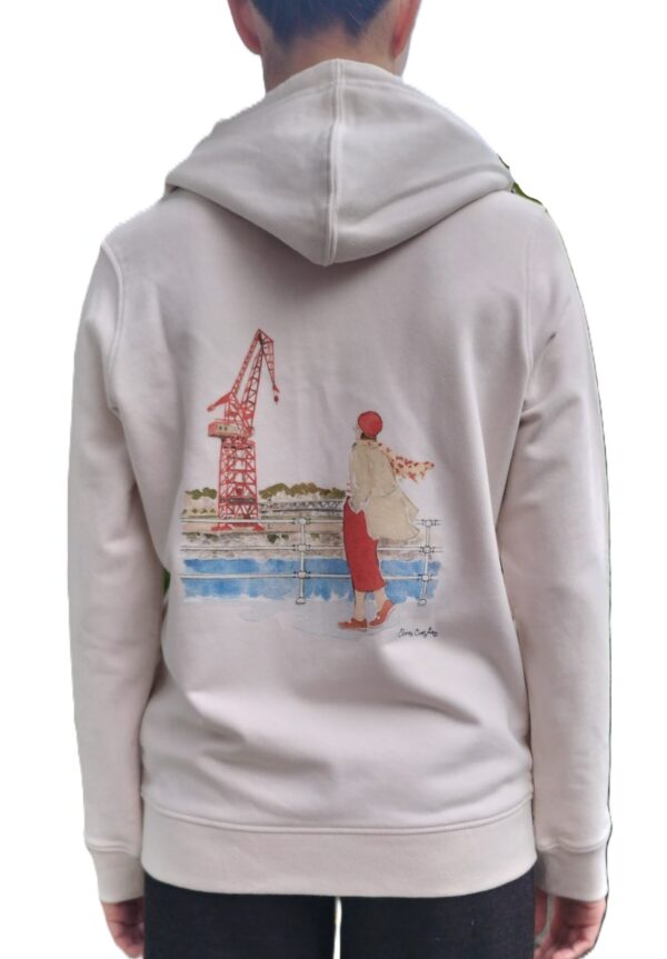 SUDADERA GRUA CAROLA BLANCA ELENA CIORDIA 8