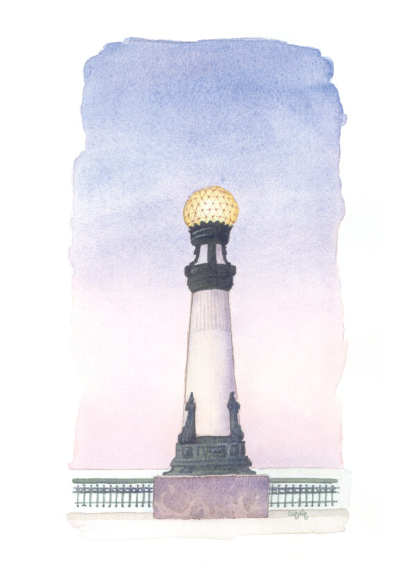 Farola Puente Kursaal Anochecer - Imagen 5