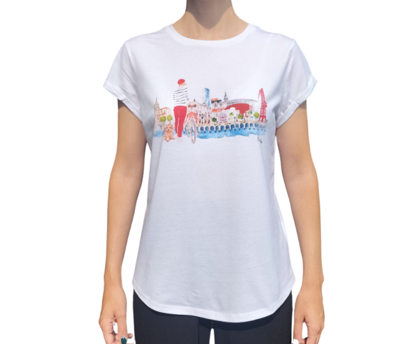 CAMISETA BILBAO COLLAGE ELENA CIORDIA CAMISETA BILBAO COLLAGE ELENA CIORDIA