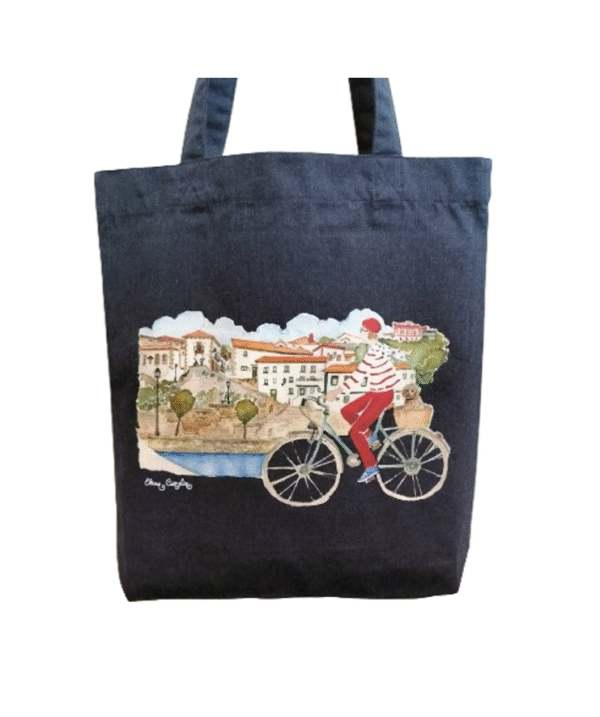 Bolsa tote bag Puerto Viejo azul