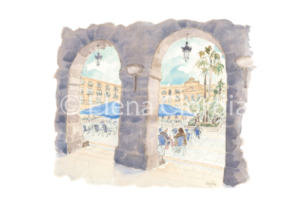 Plaza Barria. Plaza Nueva. Bilbao 2
