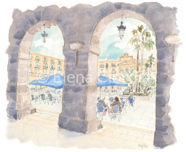 Plaza Barria. Plaza Nueva. Bilbao_V3 Plaza Barria. Plaza Nueva. Bilbao_V3