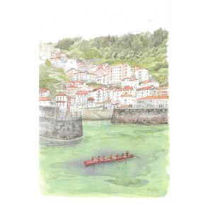 Acuarela Elantxobe