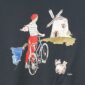 CAMISETA AIXERROTA AZUL MANGA FRANCESA ELENA CIORDIA 2