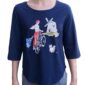 CAMISETA AIXERROTA AZUL MANGA FRANCESA ELENA CIORDIA 3