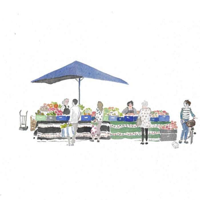 Azoka. Mercado