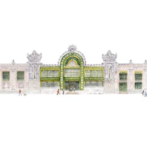 Santander geltokia. La estación de Santander