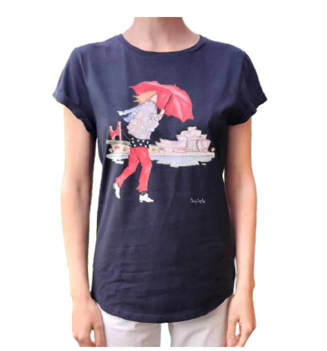 Camiseta Sirimiri en Bilbao Azul