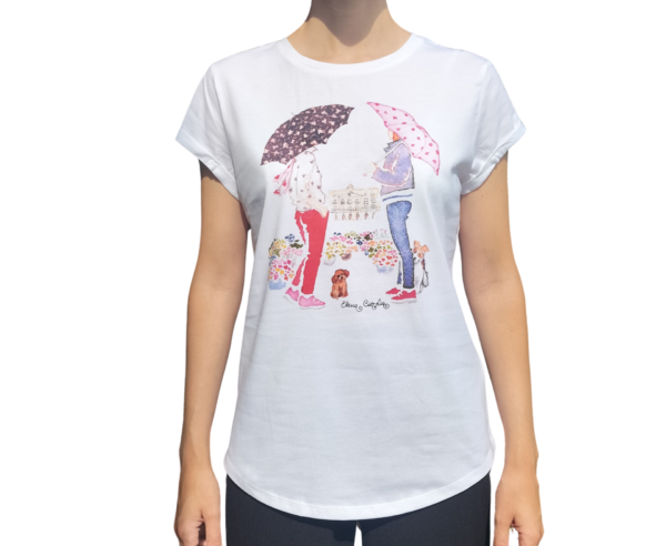 CAMISETA ELENA CIORDIA MERCADO DE FLORES EP16