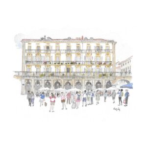 Konstituzio Plaza. Donostia