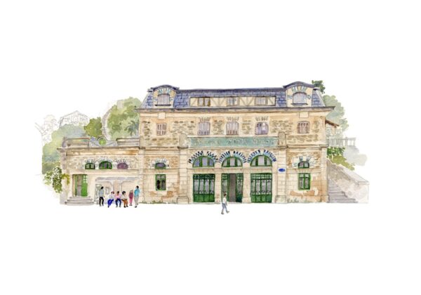 La estación del funicular de Igeldo